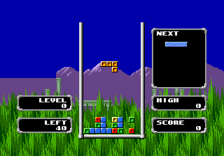 Sonic Tetris Screenshot 1
